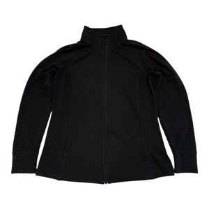 Danskin Now Black Full Zip Athletic Jacket M